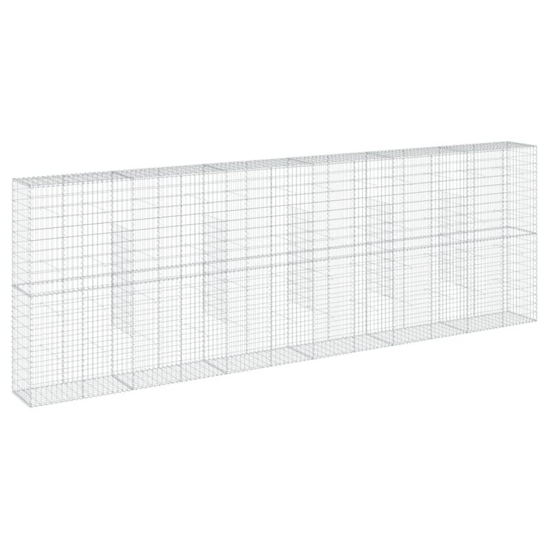 Annot Metal Border Fencing, 200cm H x 600cm W x 50cm D