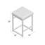 Tabouret de comptoir de 24 po Junad-2137318191