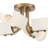Jusra Glass Semi Flush Mount
