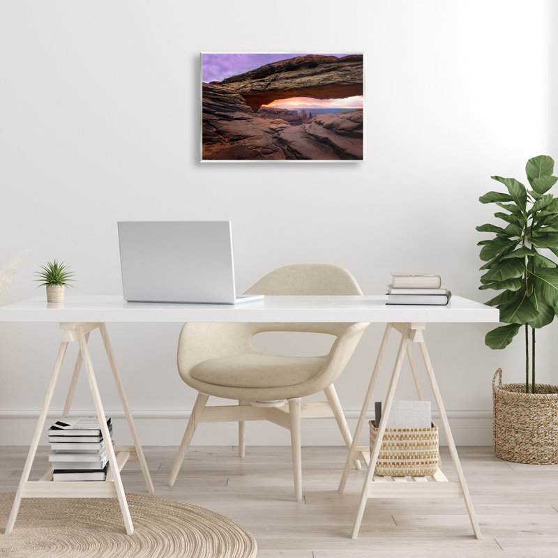 «Natural Canyon Rock Arch» par Rick Berk, H 13 po x l 19 po