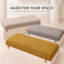 Coussin de banquette sur mesure de 7,6 cm de haut avec double passepoil et 2 attaches pour banquette de salle à manger ou coin repas.-792013330-792013409