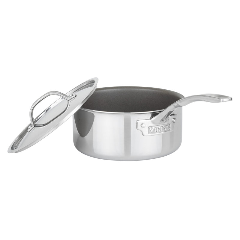 Viking Pureglide Pro 3-Ply Nonstick 2 Quart Sauce Pan, 7.87"