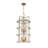 Rojas - Chandelier - 8-Light - Brass/Black