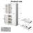 Fluted Kitchen Pantry Cabinet-1964212584