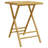 2 - Person Bamboo Wood Patio Dining Set with Square Table