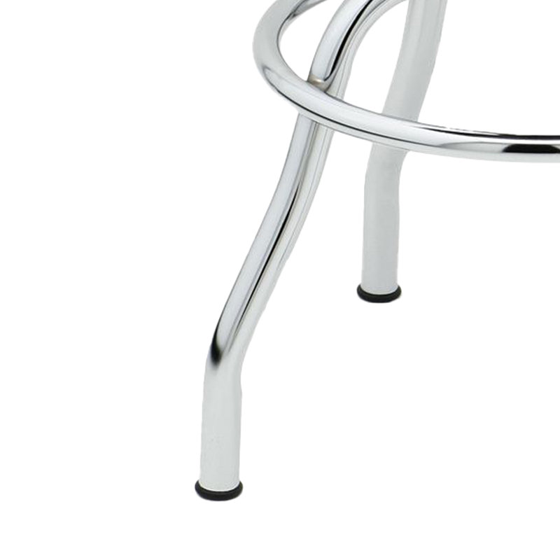 Tabouret pivotant en acier inoxydable à hauteur réglable