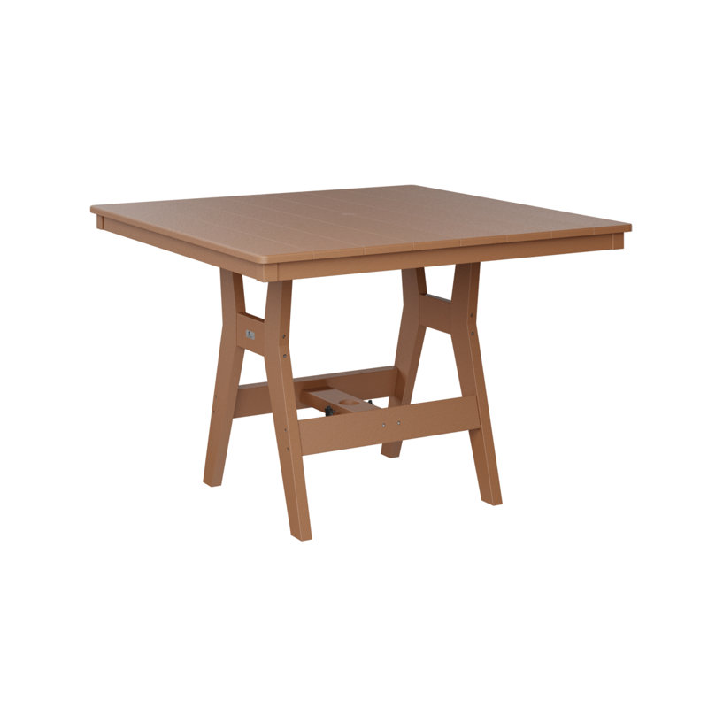 Table de bar carré en cèdre 44 po Tierney, Cèdre