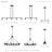 Grogan 5 - Light Steel Dimmable Kitchen Island Chandelier-414771738