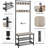 Hall Tree 28.5'' Wide with Bench and Shoe Storage