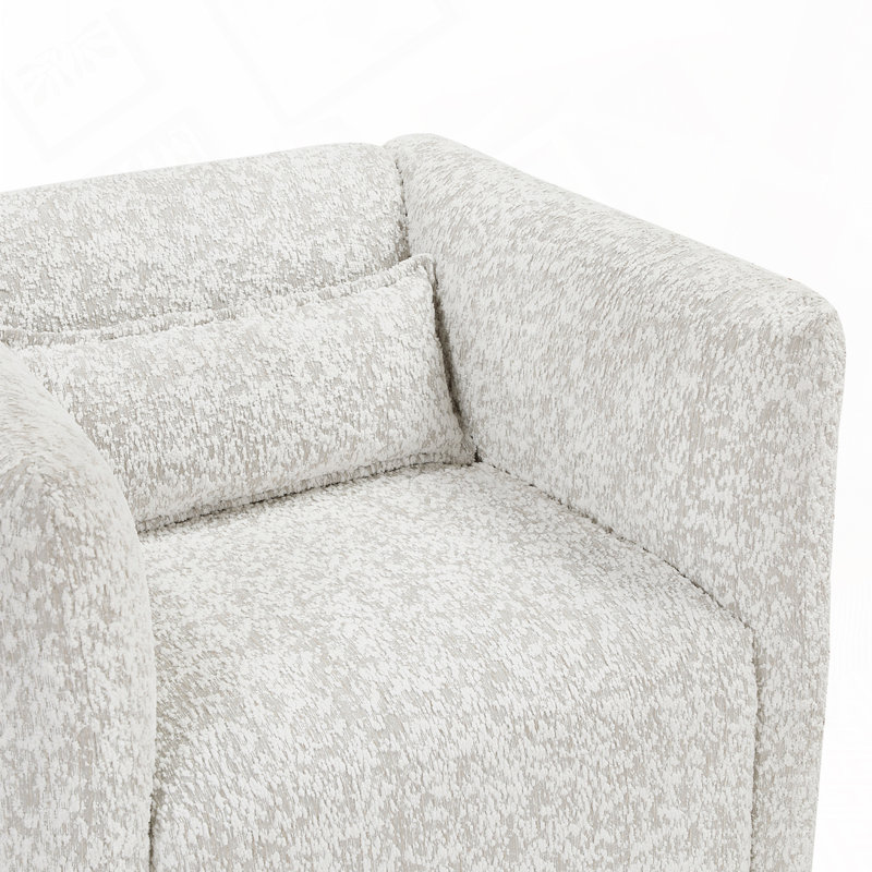 Chaise de salon pivotante