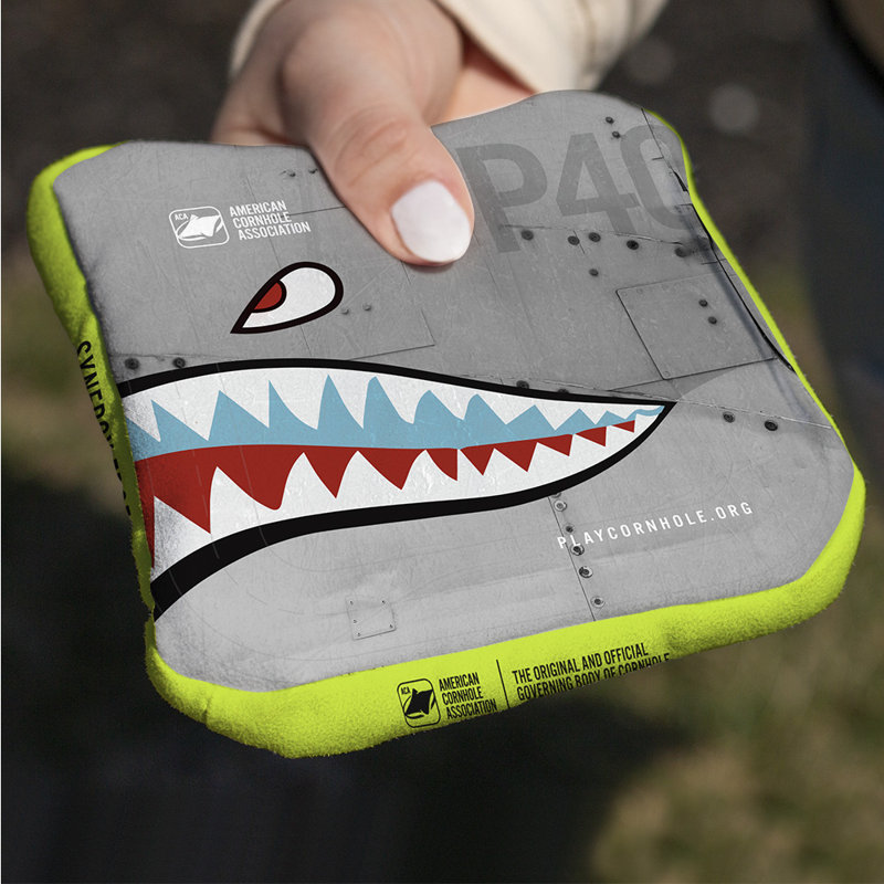 Bomber Synergy Edge Cornhole Bags, Gray