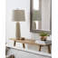Lampe de table 1 lumière H 29 "avec abat-jour empire Claira-266094713