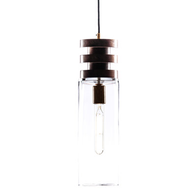 Luminaire suspendu à cylindre simple 1 lumières Malmo
