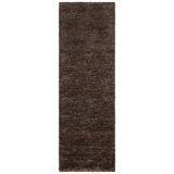 Urbana Hand Knotted Modern Area Rug in Dark Gray