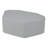 Upholstered Petal Ottoman 12" Height-101545403