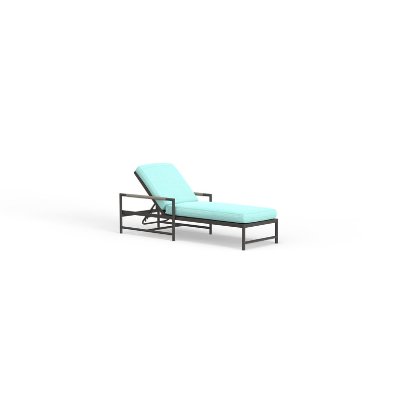 Méridienne Esme, Dupione Celeste Sunbrella®