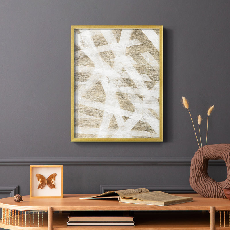 Splinters, reproduction encadrée - bois massif, H 10 po x l 8 po