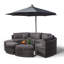 Tommy 8 Seater Rattan Conversation Set