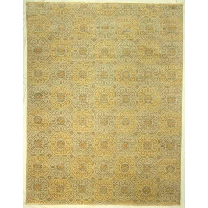 Hand Knotted Floral Rug