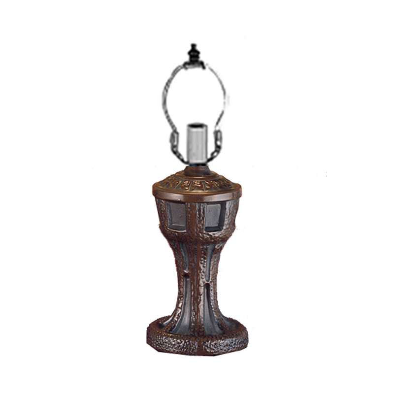 8.5" FAUXURN BASE/MINI SOCKET/6"HARP