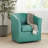 Faux Leather Swivel Accent Chair-760276718