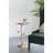 Contemporary Shiny Gold Table