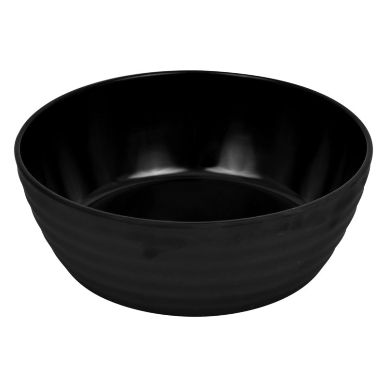 Host Melamine Serving Bowl, Black