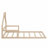 Floor Bed With House-Shaped Headboard-669679278
