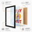 Stay Hot Retro - Framed Print-103504233-103504239