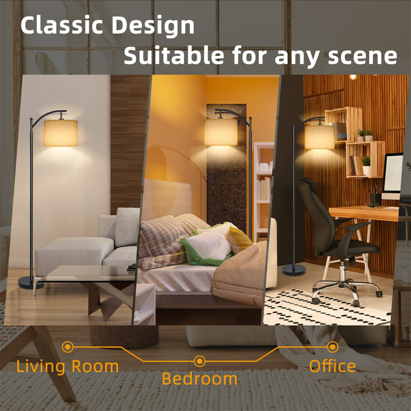 156cm Arched Floor Lamp