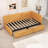 Twin Linen Upholstered Daybed with Storage Drawers-2076599213
