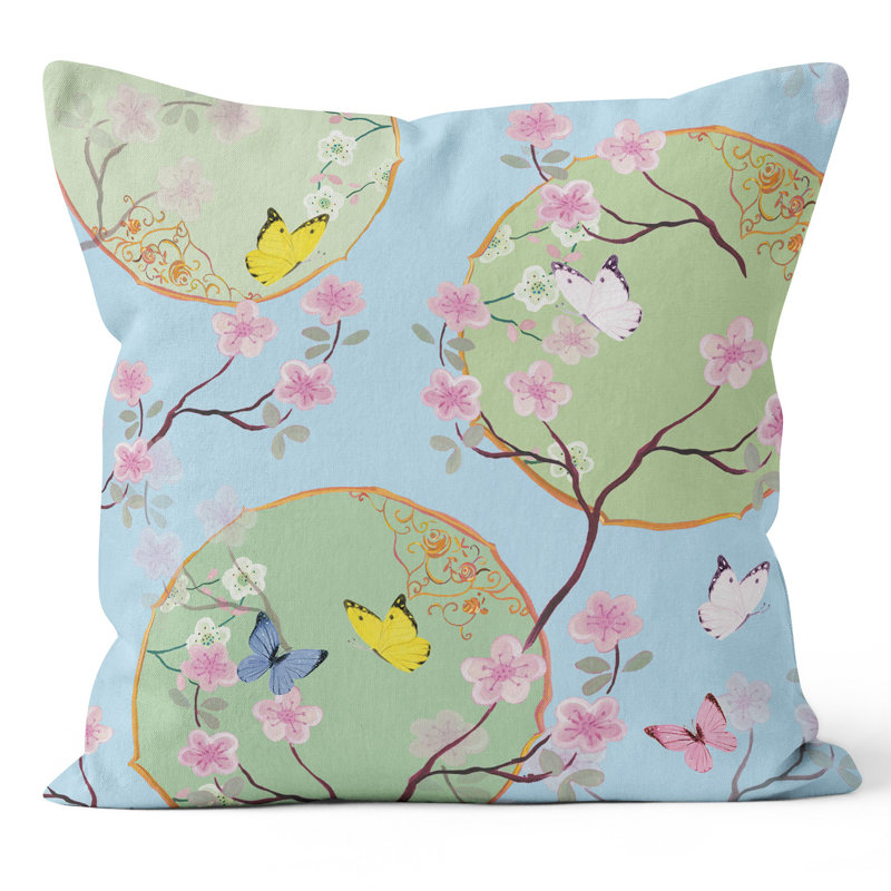Floral Square Cushion