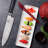 Deco Chef 8 in. Damascus Steel Chef's Knife