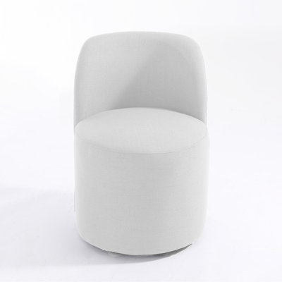 Upholstered Modern Beige Polyester Blend Side Dining Chair