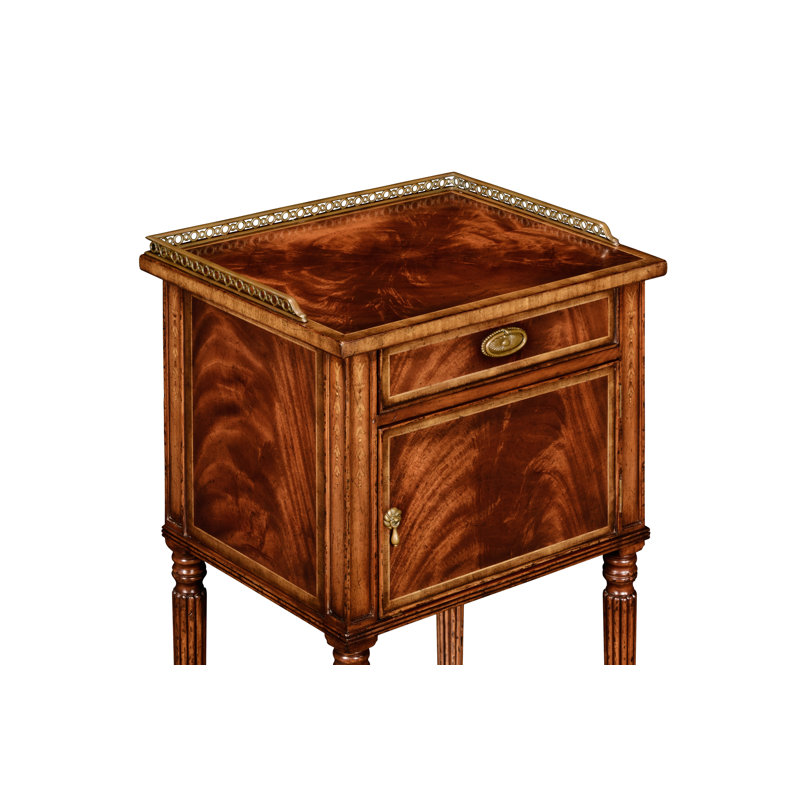 Buckingham 1 - Drawer Solid Wood Nightstand