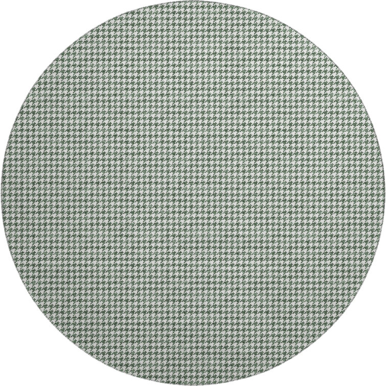 Premium Machine Washable Paullette AMF137 Green Rug