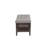 Liezel Polyester Upholstered Bench with Shelves-2065923792