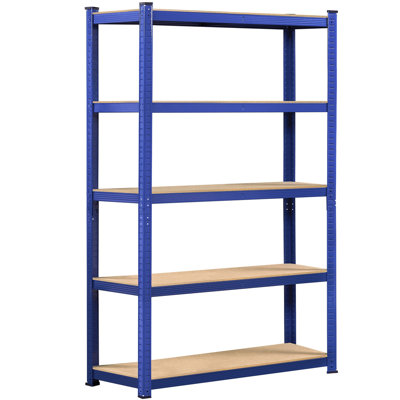 35.5'' W Metal Height -Adjustable Shelving Unit