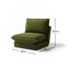 2 Seater Sofa Bed - Boucle-777705510-786184763