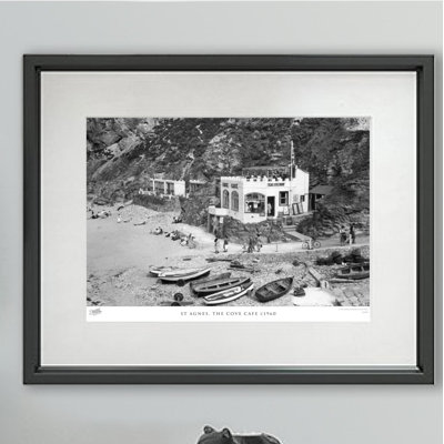 St Agnes, The Cove Cafe C1960 by Francis Frith - Single Picture Frame Print