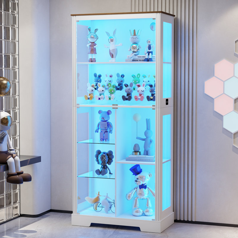 Display Cabinet, White