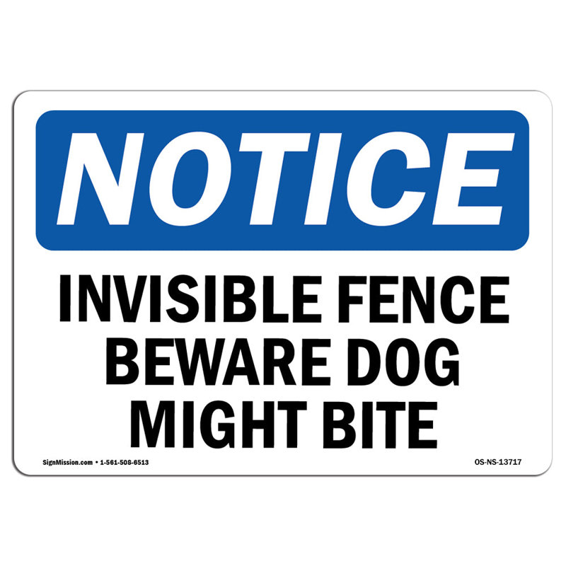 Notice Sign