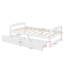 Lit plateforme simple avec deux compartiments de rangement-1908683494