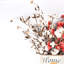 Arrangement floral en coton