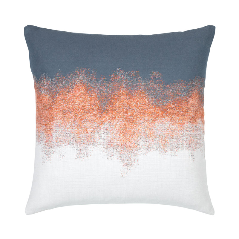 Murmur Throw Square Outdoor Pillow Cover & Insert by Elaine Smith, 20"H x 20"W, Midnight Ombre