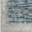 Tapis bleu Davide 1229 - motif transitionnel moderne, texture douce haute-basse-87875099