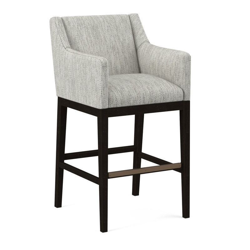 Upholstered Stool, 61481-73, White