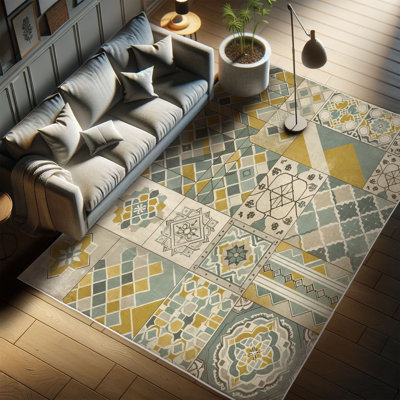 Rectangle 177 cm x 122 cm Area Rug