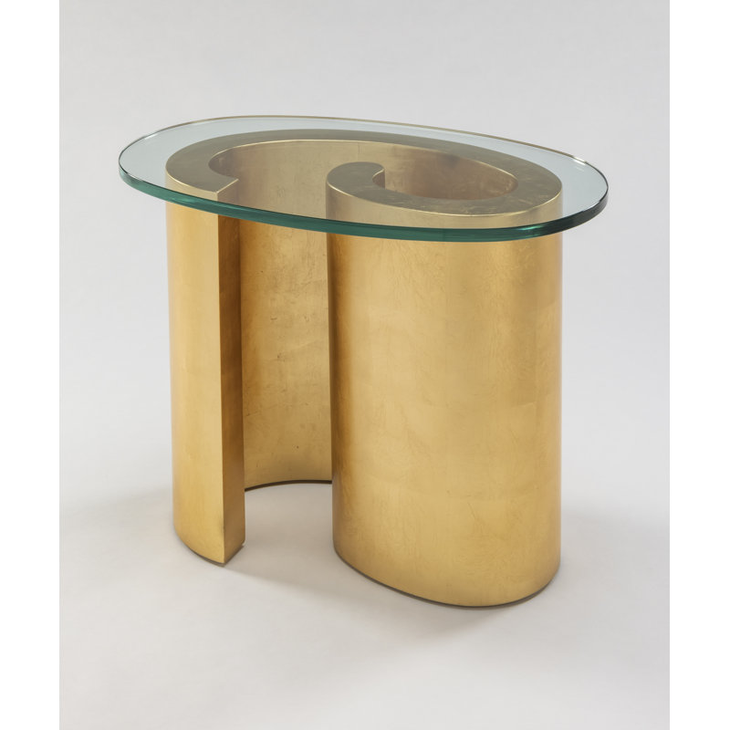 Glass End Table