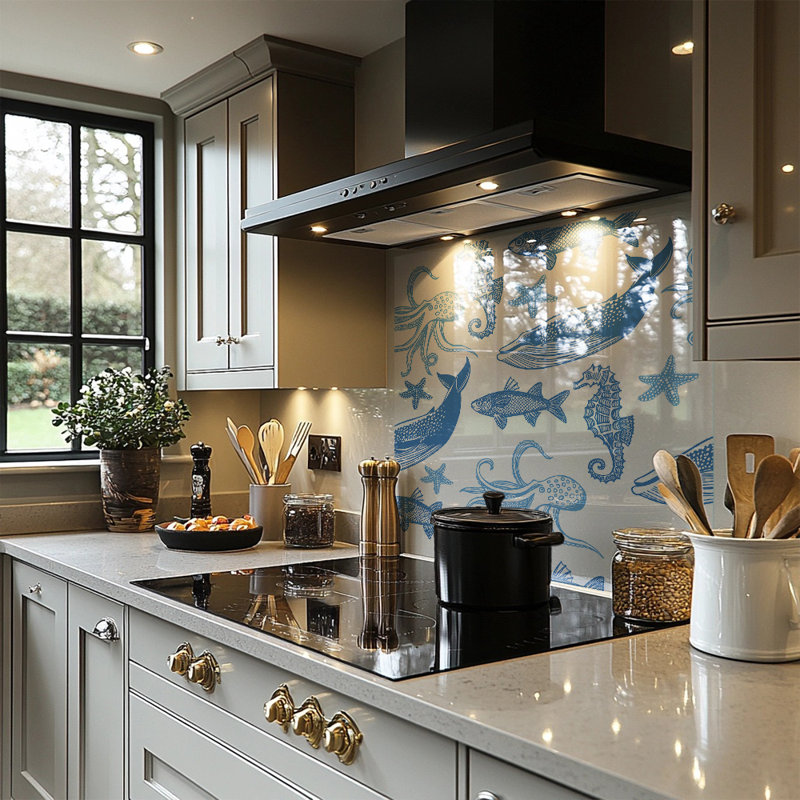 70cm W x 90cm L Glass Peel and Stick